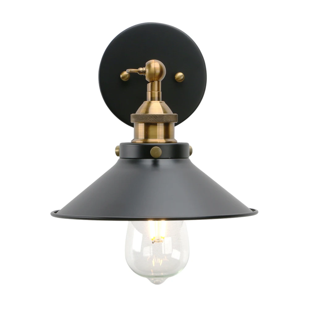 Phansthy 7.87 Inches Vintage Industrial Metal Wall Sconce Lighting 180 Degree Adjustable Wall Lamp Phansthy 7.87 Inches Vintage Industrial Metal Wall Sconce Lighting 180 Degree Adjustable Wall Lamp