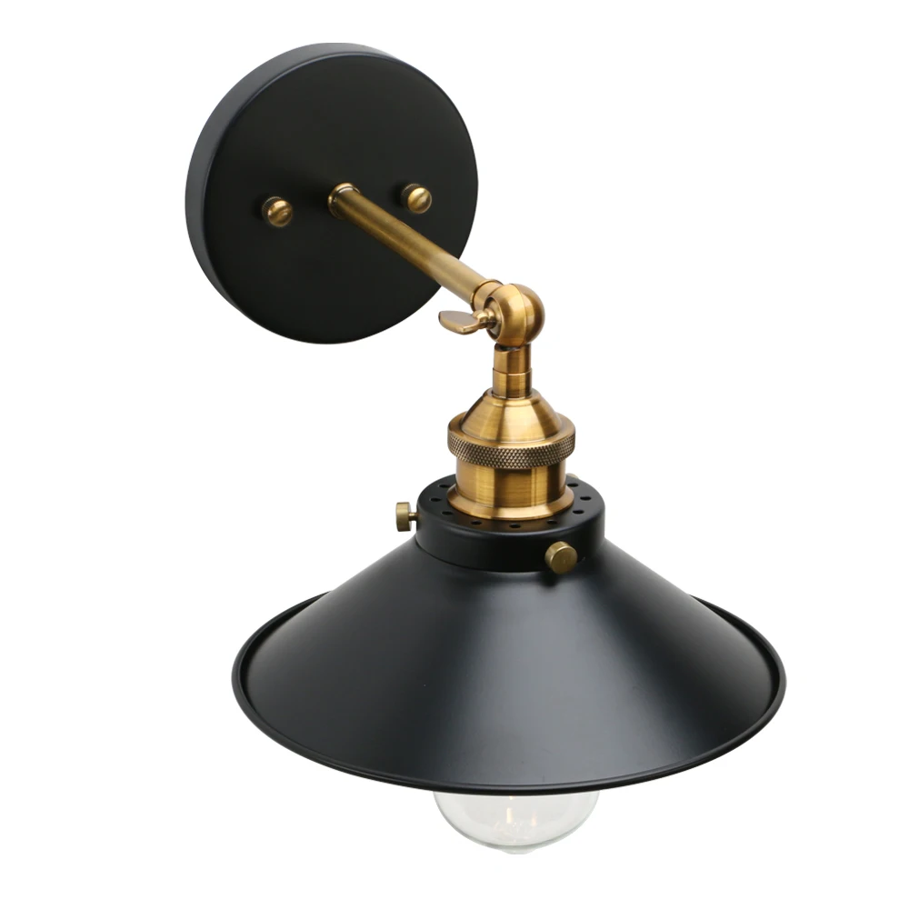 Phansthy 7.87 Inches Vintage Industrial Metal Wall Sconce Lighting 180 Degree Adjustable Wall Lamp Phansthy 7.87 Inches Vintage Industrial Metal Wall Sconce Lighting 180 Degree Adjustable Wall Lamp