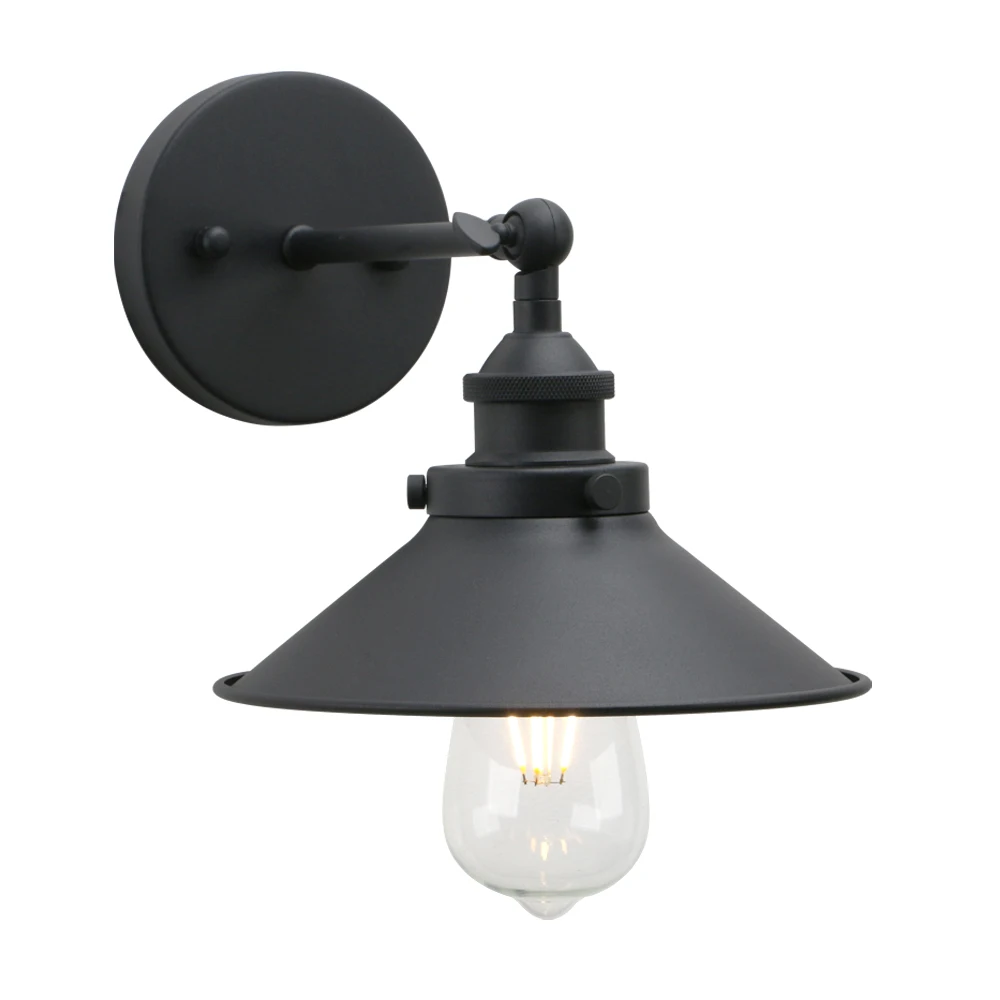 Phansthy 7.87 Inches Vintage Industrial Metal Wall Sconce Lighting 180 Degree Adjustable Wall Lamp Phansthy 7.87 Inches Vintage Industrial Metal Wall Sconce Lighting 180 Degree Adjustable Wall Lamp
