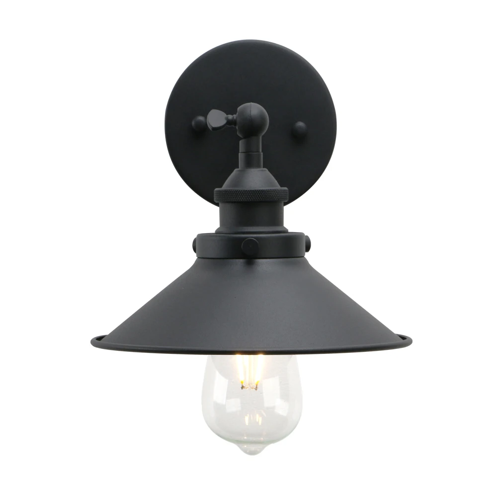 Phansthy 7.87 Inches Vintage Industrial Metal Wall Sconce Lighting 180 Degree Adjustable Wall Lamp Phansthy 7.87 Inches Vintage Industrial Metal Wall Sconce Lighting 180 Degree Adjustable Wall Lamp