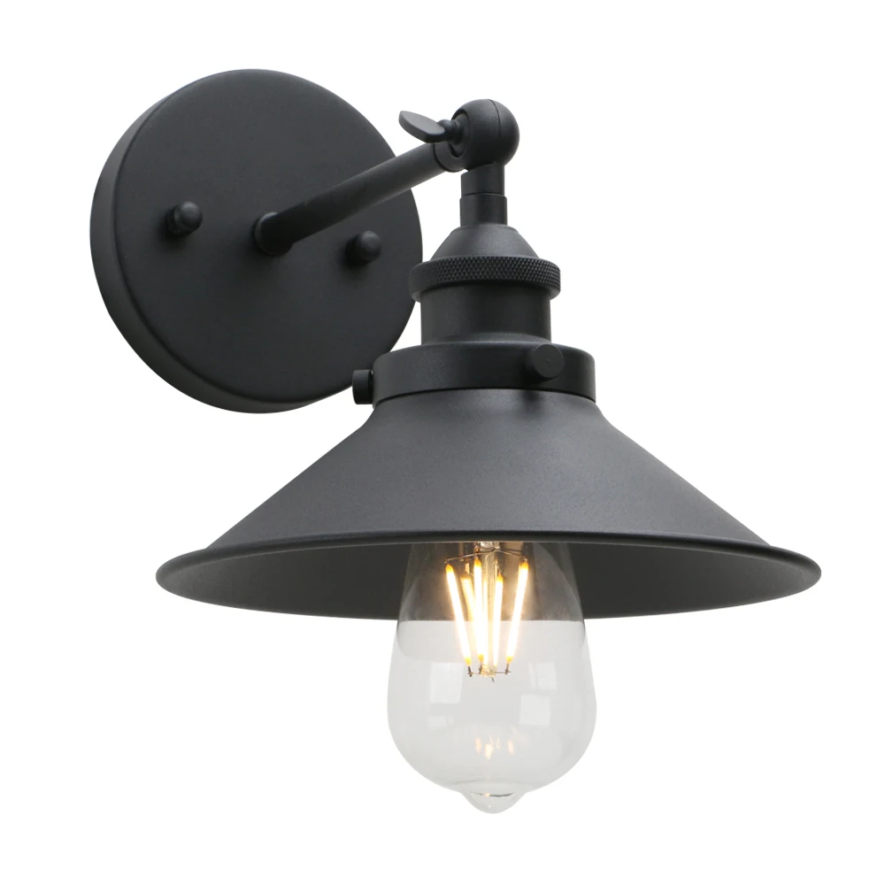 Phansthy 7.87 Inches Vintage Industrial Metal Wall Sconce Lighting 180 Degree Adjustable Wall Lamp Phansthy 7.87 Inches Vintage Industrial Metal Wall Sconce Lighting 180 Degree Adjustable Wall Lamp