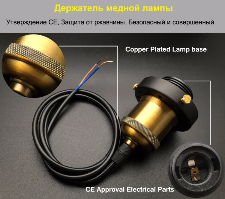 The Nordic  Loft  Modern Bedroom Pendant Lamp with Clear Gray Amber Vintage Pendant Lights Dining Glass Hanging  Light Fixtures