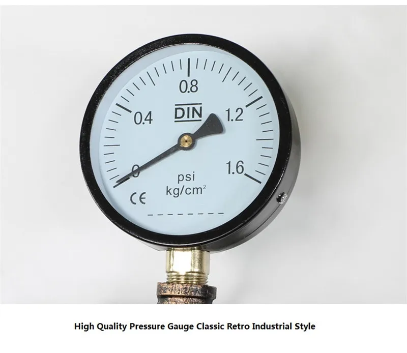 Industrial Water Pipe Wall Light Vintage Metal Loft Sconce For Living Room Restaurant Bar Retro Lamp Home Interior Luminaire