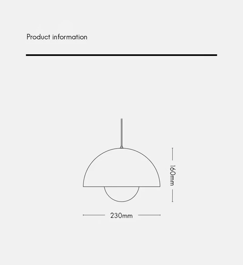 Nordic LED Pendant Light Danish Design Semicircular Colorful Hanging Lamp for Restaurant Dining Room Kitchen Decor Drop Lighting