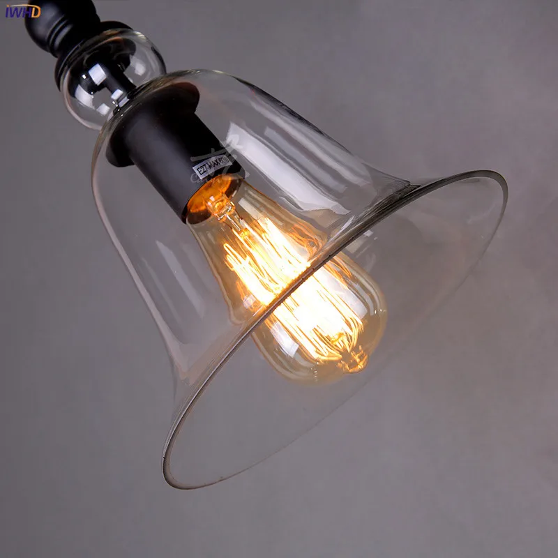 IWHD Glass Loft Antique Vintage Wall Lamp Bedroom Living Room Stair Edison Retro Industrial Wall Lights Fixtures Wandlamp LED IWHD Glass Loft Antique Vintage Wall Lamp Bedroom Living Room Stair Edison Retro Industrial Wall Lights Fixtures Wandlamp LED