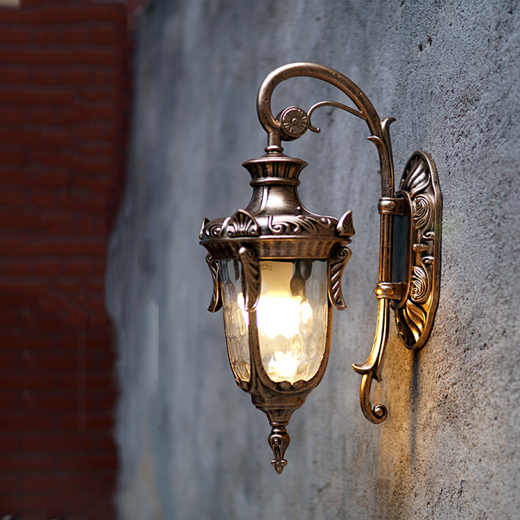 Europe Outdoor Wall Lamp American Style Retro Exterior Light Waterproof O Garden Lights