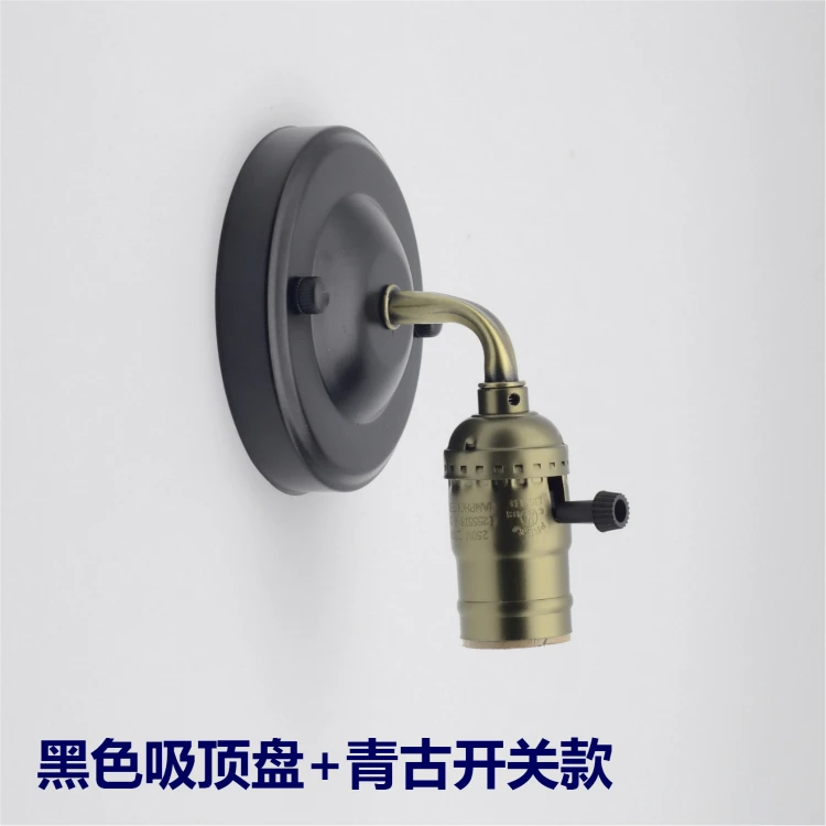 Wall Decor  Lamp for Bedroom Retro Aluminum Head Wall Lamp Seat Bar Balcony Aisle Bedroom Bedside Guest Restaurant Lighting