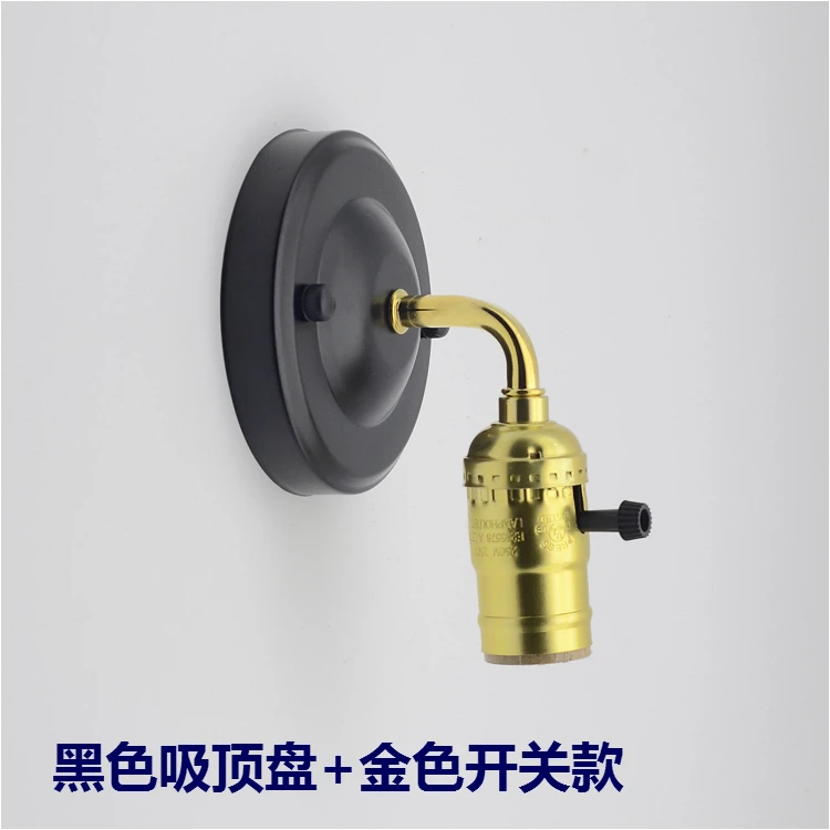 Wall Decor  Lamp for Bedroom Retro Aluminum Head Wall Lamp Seat Bar Balcony Aisle Bedroom Bedside Guest Restaurant Lighting