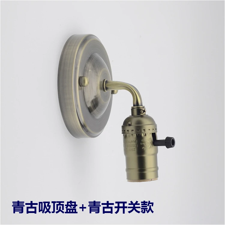 Wall Decor  Lamp for Bedroom Retro Aluminum Head Wall Lamp Seat Bar Balcony Aisle Bedroom Bedside Guest Restaurant Lighting