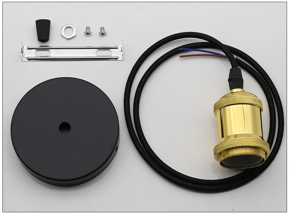 2Pcs/lot Vintage Lamp Holder E27 Socket Pendant Lights Edison Bulb Lamp Bases Socket Screw Base 85V-265V Switch Screw Fitting 2Pcs/lot Vintage Lamp Holder E27 Socket Pendant Lights Edison Bulb Lamp Bases Socket Screw Base 85V-265V Switch Screw Fitting