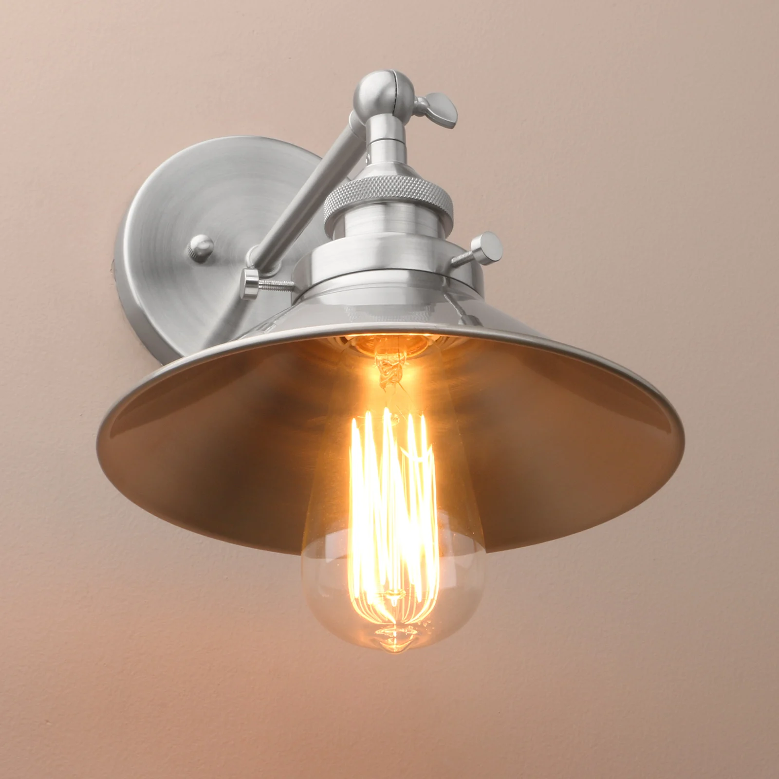 Permo 7.87 Inches Vintage Industrial Metal Wall Sconce Lighting 180 Degree Adjustable Wall Lamp Permo 7.87 Inches Vintage Industrial Metal Wall Sconce Lighting 180 Degree Adjustable Wall Lamp
