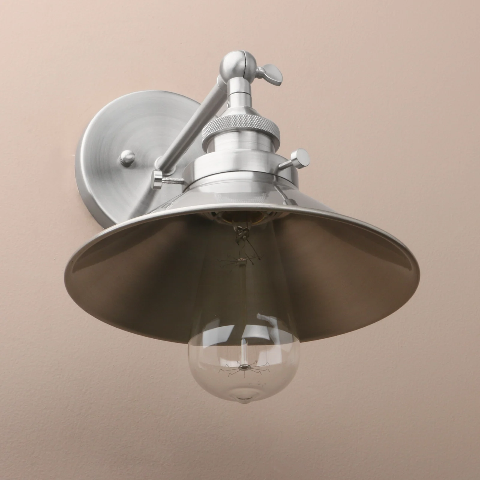 Permo 7.87 Inches Vintage Industrial Metal Wall Sconce Lighting 180 Degree Adjustable Wall Lamp Permo 7.87 Inches Vintage Industrial Metal Wall Sconce Lighting 180 Degree Adjustable Wall Lamp