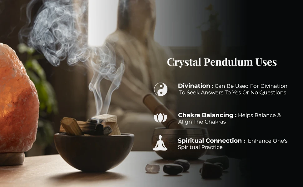 Healing Chakra Crystal Ball Pendulum Turquoise Sphere Pointed Pendant Witchcraft Energy Balancing Accessories Divination Dowsing