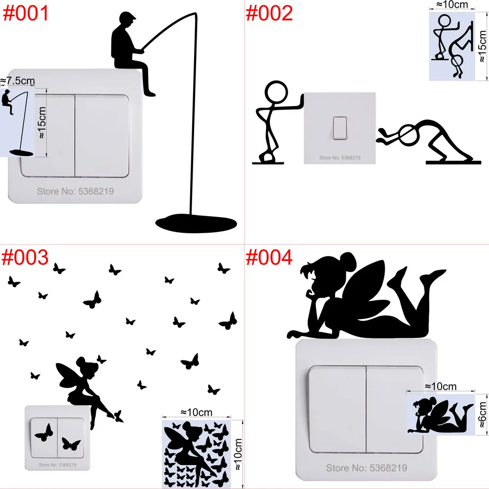 Living Room Decoration Bedroom Wall Stickers Home Decor Livingroom Child Boy Girl Children Kids Rooms Cartoon Decorative Sticker