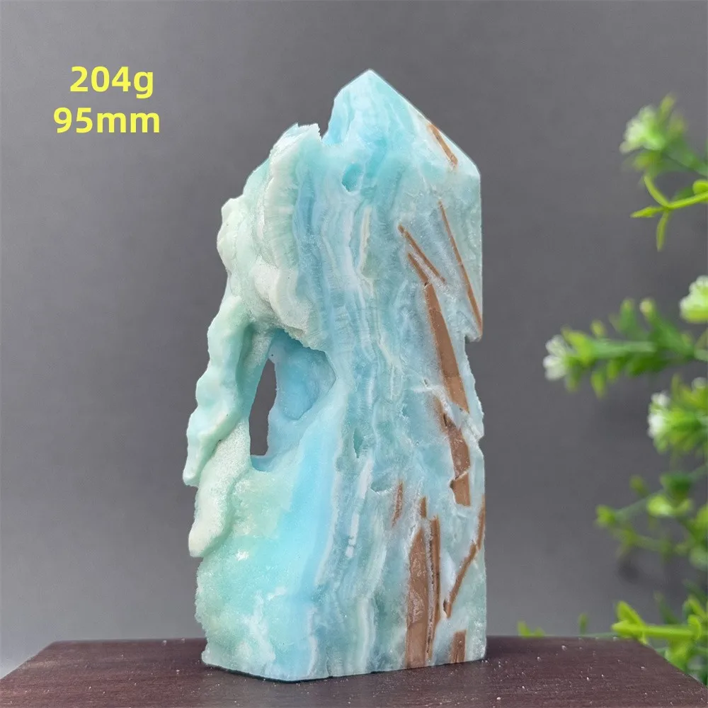 Natural Mineral Quartz Heteropolar Mineral Crystal Tower Home  Decoration Reiki Therapy Energy Spiritual Meditation Collection
