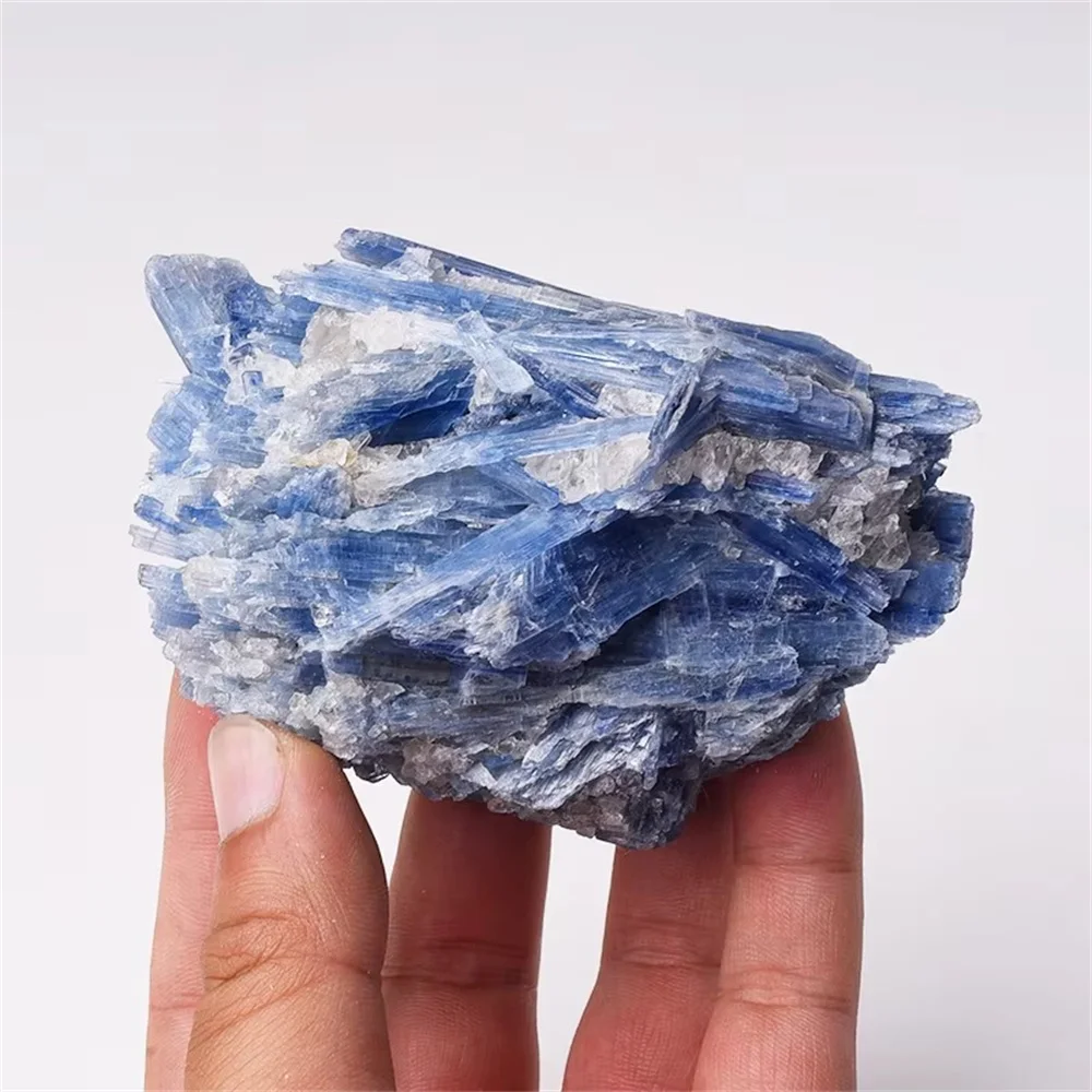 Wholesale 100% Natural Blue Kyanite Mineral Specimen Stones Kyanite Rough Raw Healing Mineral Stones Feng Shui Decoration