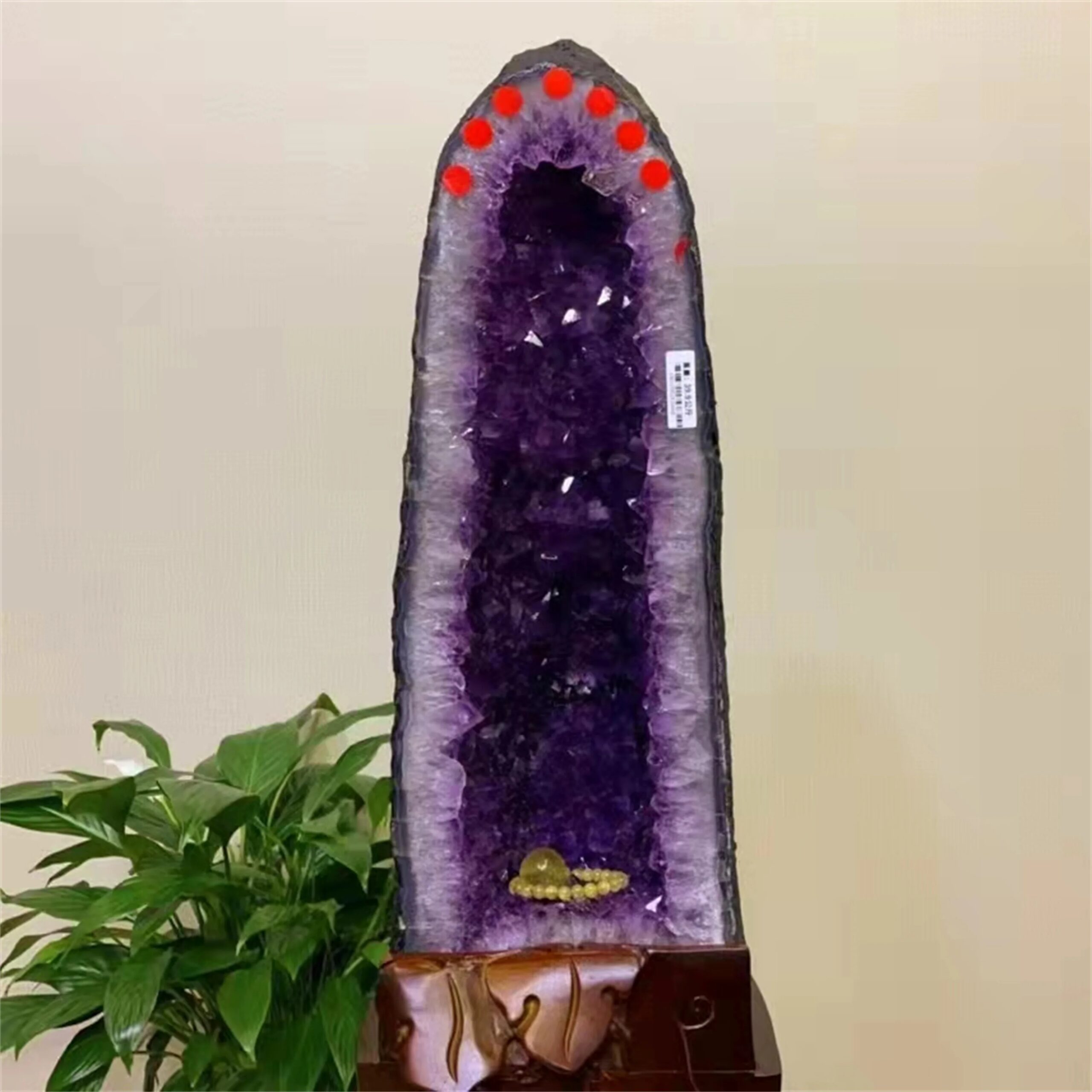 Huge! Natural Uruguayan Amethyst Cluster, Purple Crystal Stone Energy Cave, Mineral, Reiki, Healing Wealth, Opening Gift