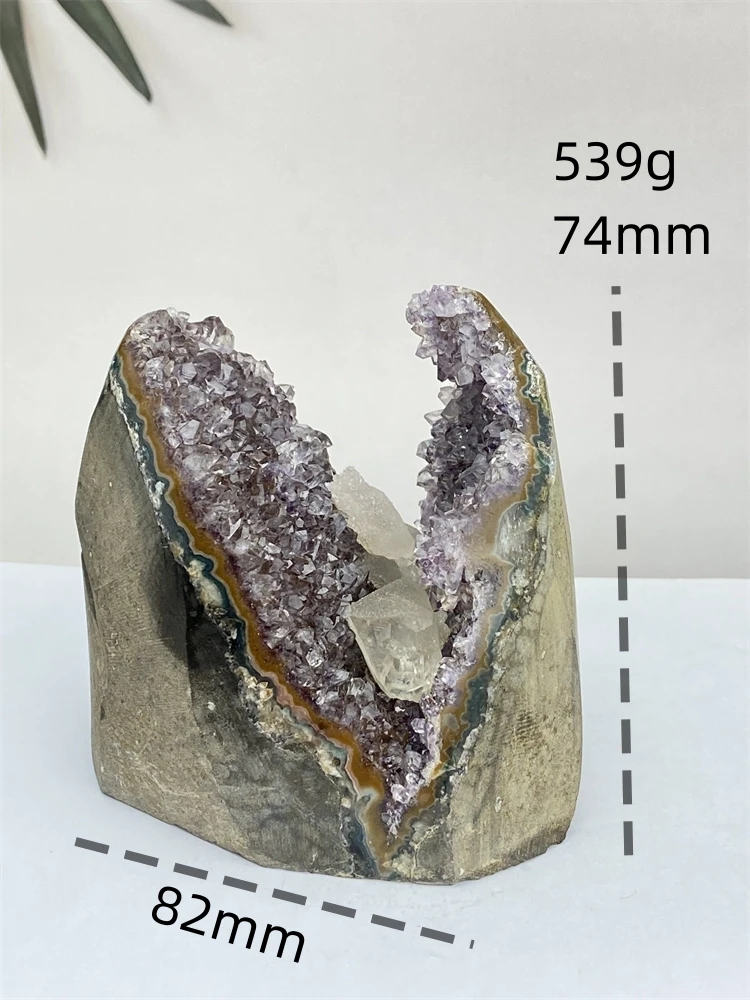 The Symbiosis Of Natural Amethyst And White Crystal Creates A Natural Geode Reiki Therapy Home Decoration Wealth Feng Shui The Symbiosis Of Natural Amethyst And White Crystal Creates A Natural Geode Reiki Therapy Home Decoration Wealth Feng Shui