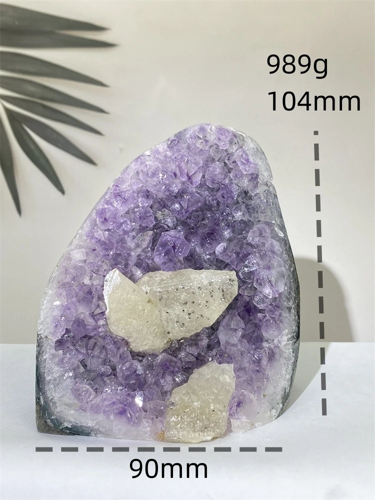 The Symbiosis Of Natural Amethyst And White Crystal Creates A Natural Geode Reiki Therapy Home Decoration Wealth Feng Shui The Symbiosis Of Natural Amethyst And White Crystal Creates A Natural Geode Reiki Therapy Home Decoration Wealth Feng Shui