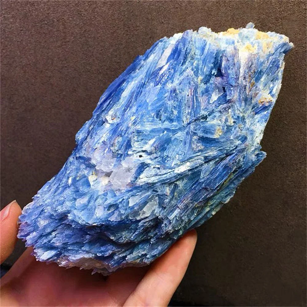 Precious Natural Mineral Kyanite Crystal Specimen Stone Raw Gemstone Chip For Reiki Healing Blue Calcite Collect Jewelry 1pc Precious Natural Mineral Kyanite Crystal Specimen Stone Raw Gemstone Chip For Reiki Healing Blue Calcite Collect Jewelry 1pc