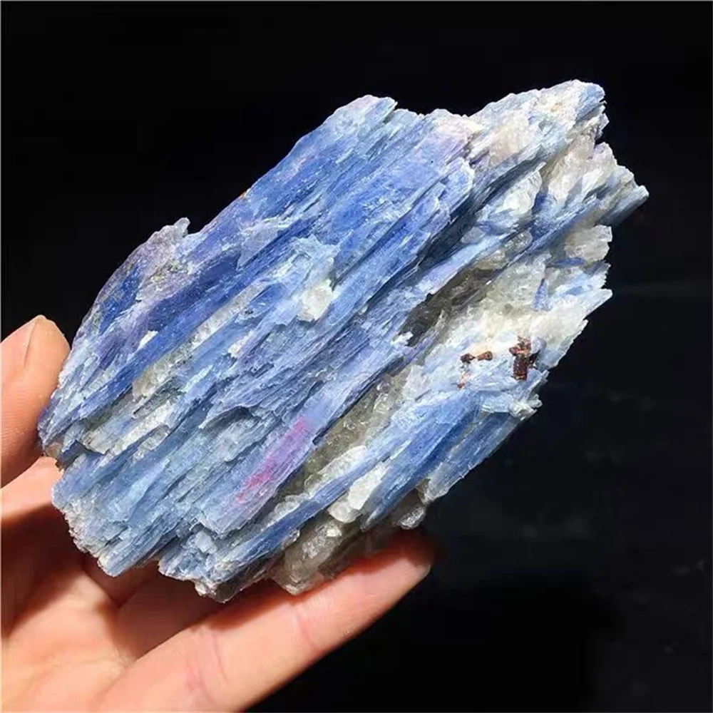 Precious Natural Mineral Kyanite Crystal Specimen Stone Raw Gemstone Chip For Reiki Healing Blue Calcite Collect Jewelry 1pc Precious Natural Mineral Kyanite Crystal Specimen Stone Raw Gemstone Chip For Reiki Healing Blue Calcite Collect Jewelry 1pc