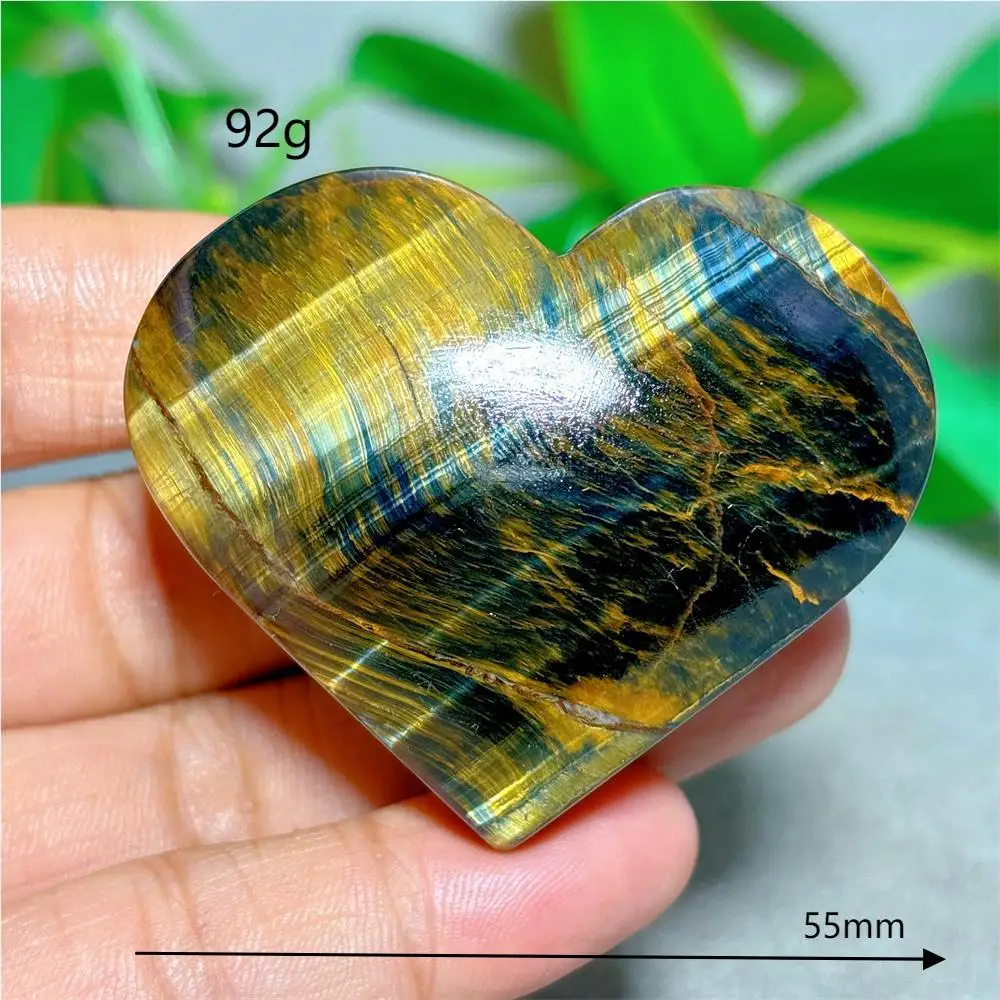 Blue Yellow Tiger Eye Heart Crystal Natural Stone Quartz Stone Minerals Home Decoration Reiki Craft Love Gifts Energy Spiritual Blue Yellow Tiger Eye Heart Crystal Natural Stone Quartz Stone Minerals Home Decoration Reiki Craft Love Gifts Energy Spiritual