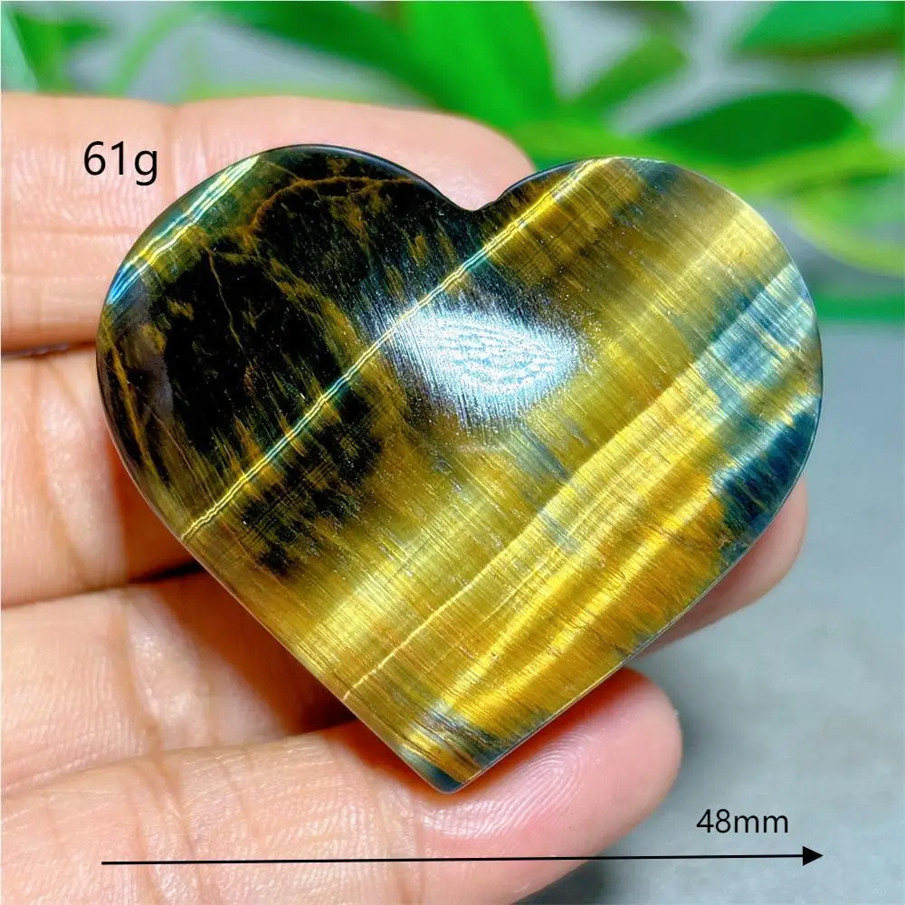 Blue Yellow Tiger Eye Heart Crystal Natural Stone Quartz Stone Minerals Home Decoration Reiki Craft Love Gifts Energy Spiritual Blue Yellow Tiger Eye Heart Crystal Natural Stone Quartz Stone Minerals Home Decoration Reiki Craft Love Gifts Energy Spiritual