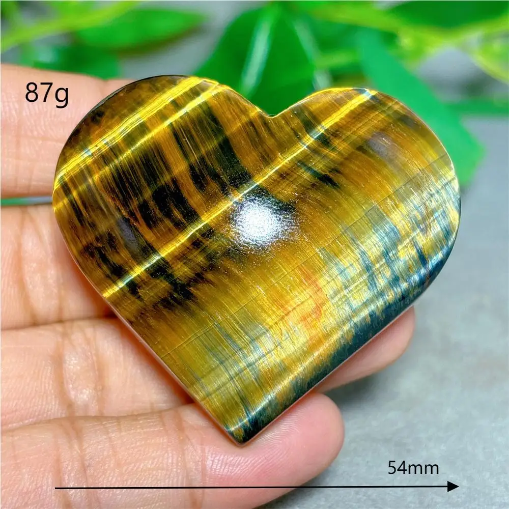 Blue Yellow Tiger Eye Heart Crystal Natural Stone Quartz Stone Minerals Home Decoration Reiki Craft Love Gifts Energy Spiritual Blue Yellow Tiger Eye Heart Crystal Natural Stone Quartz Stone Minerals Home Decoration Reiki Craft Love Gifts Energy Spiritual