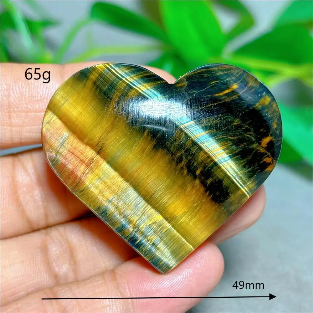 Blue Yellow Tiger Eye Heart Crystal Natural Stone Quartz Stone Minerals Home Decoration Reiki Craft Love Gifts Energy Spiritual Blue Yellow Tiger Eye Heart Crystal Natural Stone Quartz Stone Minerals Home Decoration Reiki Craft Love Gifts Energy Spiritual
