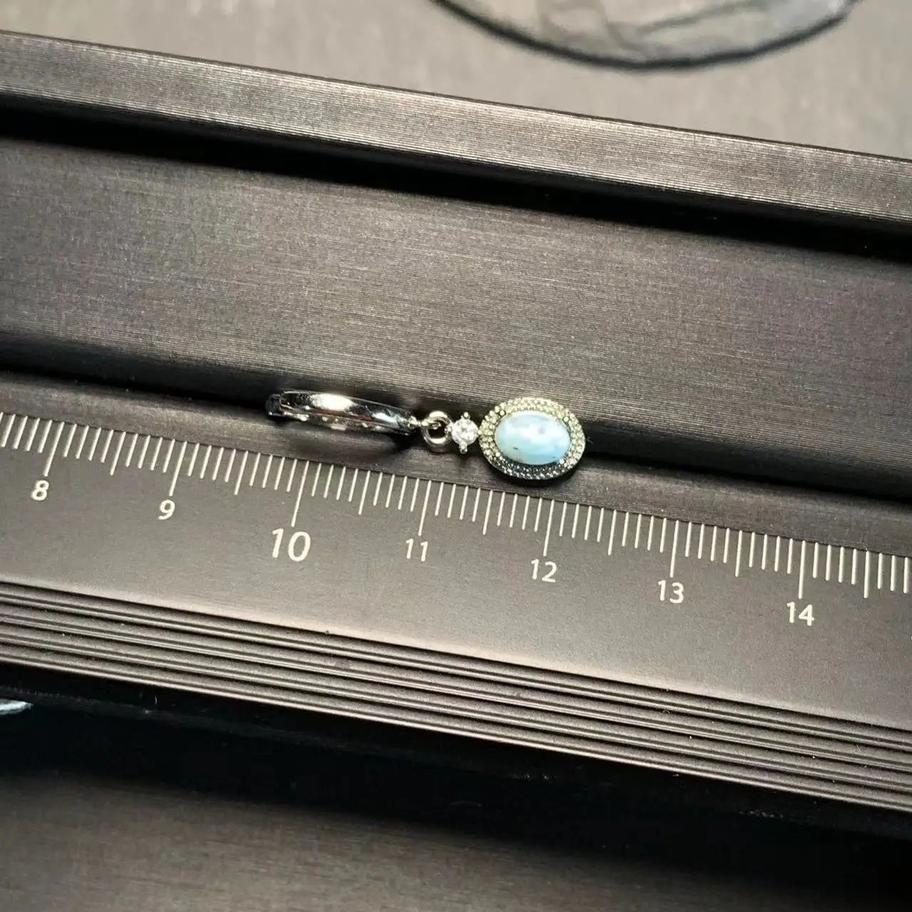 HEYYA STONE Natural Larimar Hoop Earrings For Women 925 Silver Plated Earrings Simple Fine Jewelry Stone Gemstone Classic Style HEYYA STONE Natural Larimar Hoop Earrings For Women 925 Silver Plated Earrings Simple Fine Jewelry Stone Gemstone Classic Style