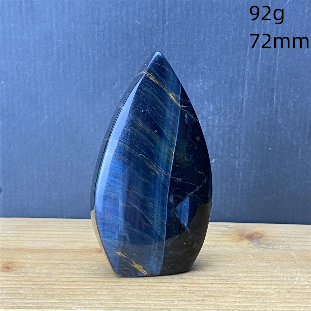 Natural Blue Tiger Eye Stone Crystal Ornaments Hand-polished And Polished Spiritual Art Home Decoration Gemstone Gifts Natural Blue Tiger Eye Stone Crystal Ornaments Hand-polished And Polished Spiritual Art Home Decoration Gemstone Gifts