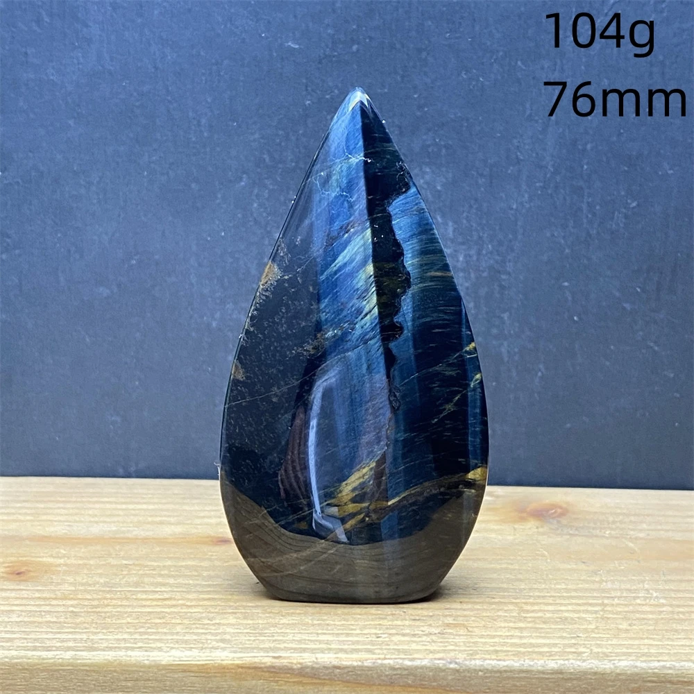 Natural Blue Tiger Eye Stone Crystal Ornaments Hand-polished And Polished Spiritual Art Home Decoration Gemstone Gifts Natural Blue Tiger Eye Stone Crystal Ornaments Hand-polished And Polished Spiritual Art Home Decoration Gemstone Gifts