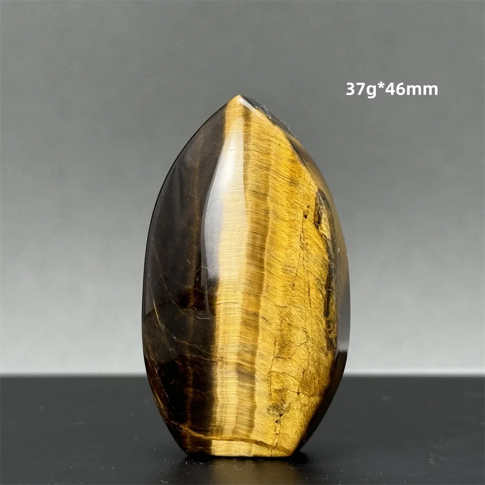 Natural Gemstone Tiger Eye Crystal Free Form Torch Home Decor Feng Shui Ornament Gift Reiki Energy Healing Natural Gemstone Tiger Eye Crystal Free Form Torch Home Decor Feng Shui Ornament Gift Reiki Energy Healing