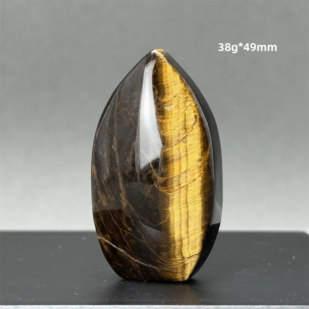 Natural Gemstone Tiger Eye Crystal Free Form Torch Home Decor Feng Shui Ornament Gift Reiki Energy Healing Natural Gemstone Tiger Eye Crystal Free Form Torch Home Decor Feng Shui Ornament Gift Reiki Energy Healing