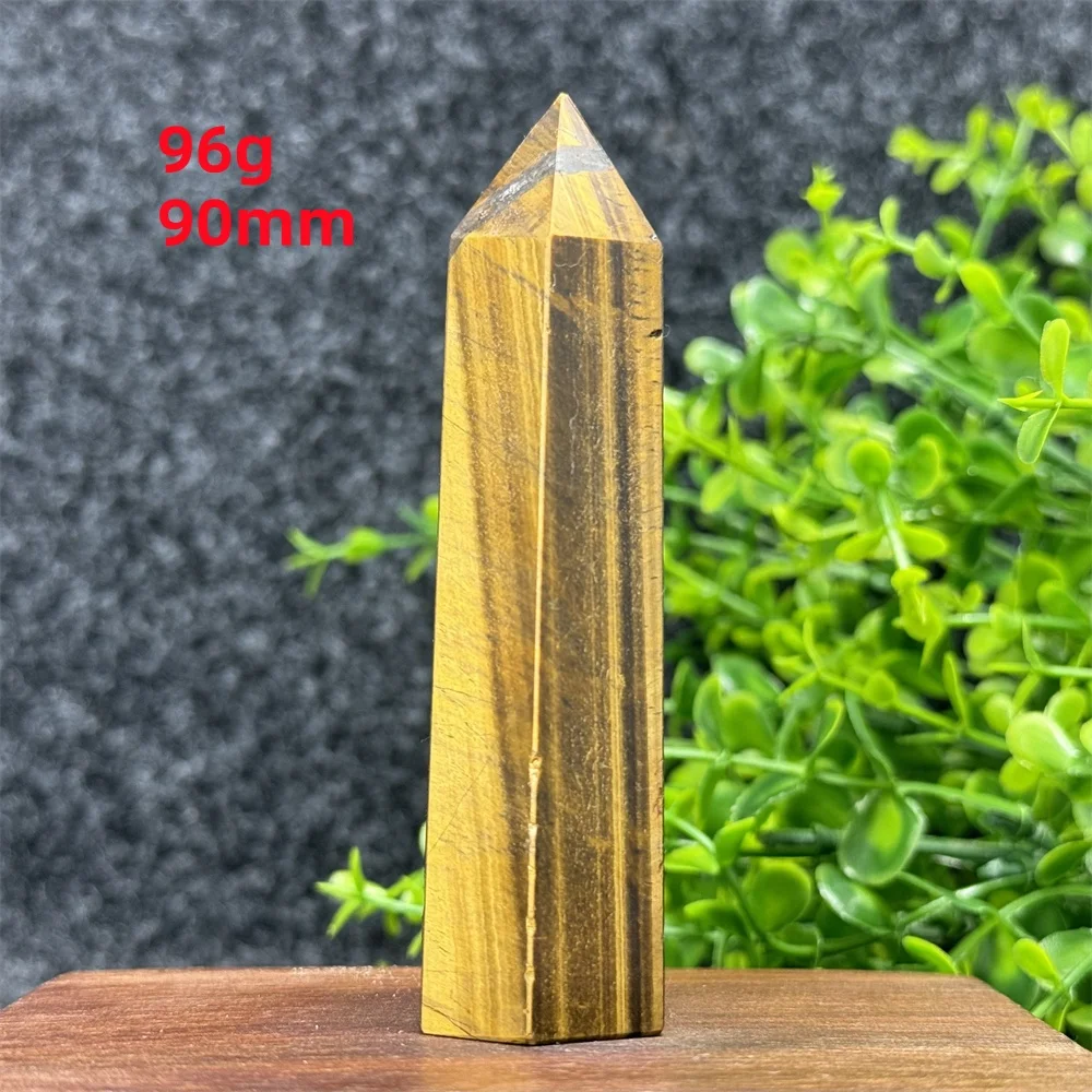Natural Yellow Tiger Eye Crystal Tower Wand Reiki Energy Meditation Chakra Healing Wand Home Decoration Feng Shui Ornament Natural Yellow Tiger Eye Crystal Tower Wand Reiki Energy Meditation Chakra Healing Wand Home Decoration Feng Shui Ornament