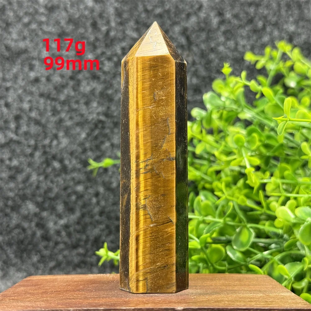Natural Yellow Tiger Eye Crystal Tower Wand Reiki Energy Meditation Chakra Healing Wand Home Decoration Feng Shui Ornament Natural Yellow Tiger Eye Crystal Tower Wand Reiki Energy Meditation Chakra Healing Wand Home Decoration Feng Shui Ornament