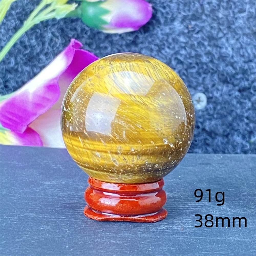 Natural Mineral Tiger Eye Stone Hand-polished Aura Healing Crystal Ball Witchcraft Sacrifice Home Decoration Ornaments Natural Mineral Tiger Eye Stone Hand-polished Aura Healing Crystal Ball Witchcraft Sacrifice Home Decoration Ornaments