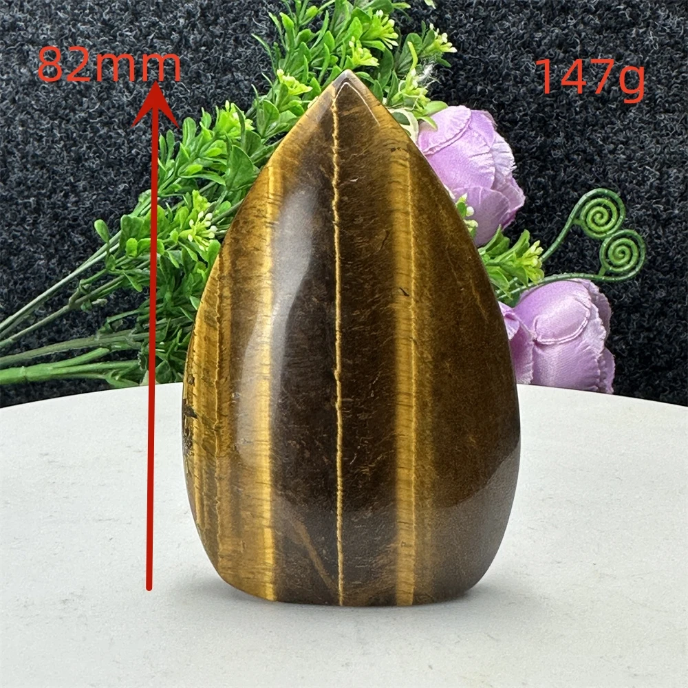 Natural crystal stone flame shaped ornaments opal tiger eye stone carving crafts torch specimens home decoration gifts healing a Natural crystal stone flame shaped ornaments opal tiger eye stone carving crafts torch specimens home decoration gifts healing a