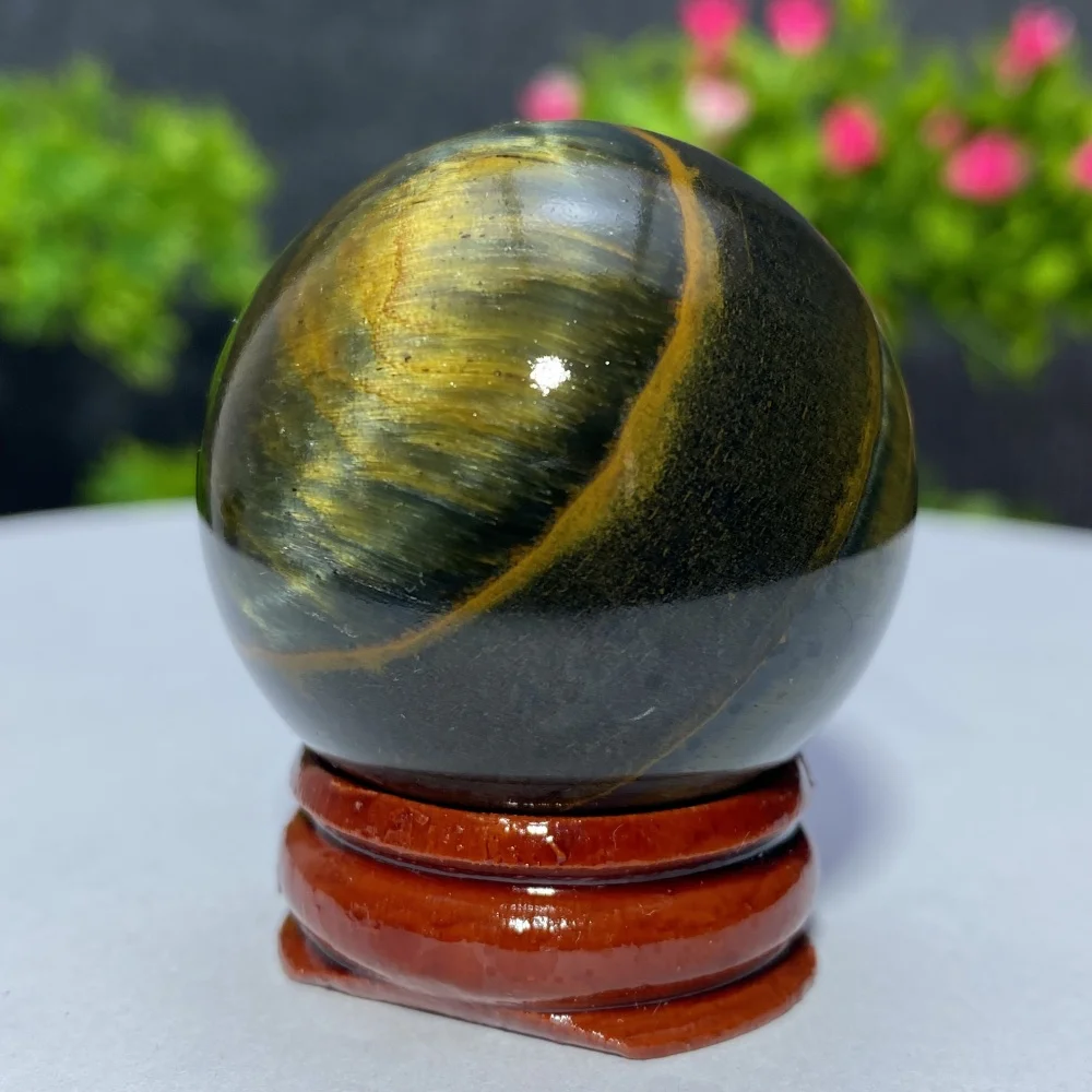 Blue Yellow Tiger Eye Ball Natural Crystal Sphere Mineral Gem Specimen Spiritual Meditation Reiki Healing Stone Home Decoration Blue Yellow Tiger Eye Ball Natural Crystal Sphere Mineral Gem Specimen Spiritual Meditation Reiki Healing Stone Home Decoration