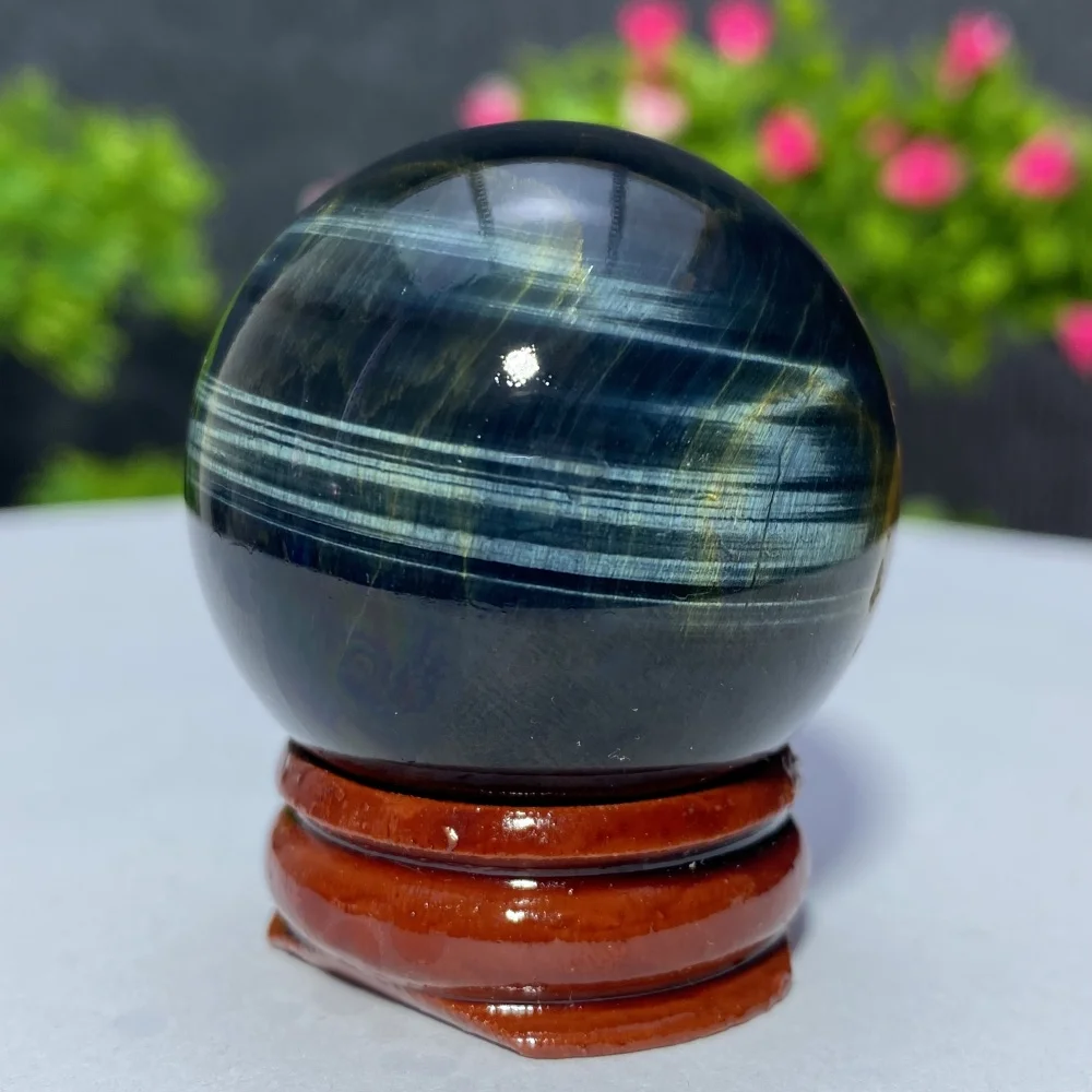 Blue Yellow Tiger Eye Ball Natural Crystal Sphere Mineral Gem Specimen Spiritual Meditation Reiki Healing Stone Home Decoration Blue Yellow Tiger Eye Ball Natural Crystal Sphere Mineral Gem Specimen Spiritual Meditation Reiki Healing Stone Home Decoration