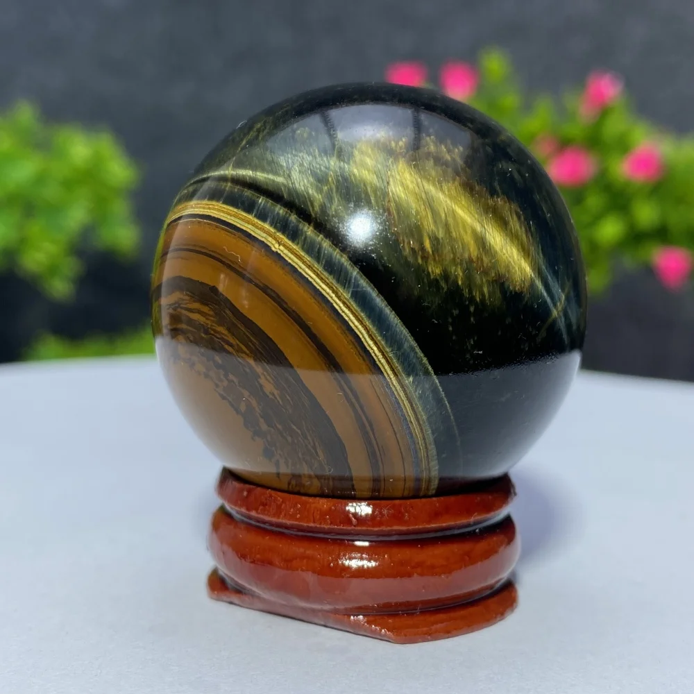 Blue Yellow Tiger Eye Ball Natural Crystal Sphere Mineral Gem Specimen Spiritual Meditation Reiki Healing Stone Home Decoration Blue Yellow Tiger Eye Ball Natural Crystal Sphere Mineral Gem Specimen Spiritual Meditation Reiki Healing Stone Home Decoration
