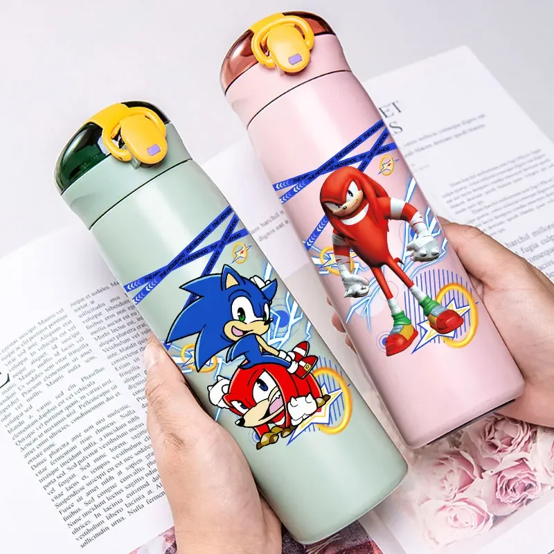 460ml Sonic Straw Children's Cup Portable Sealed Stainless Steel Bottle Cartoon Insulated Cup Bounce Student Hot Selling Gift 460ml Sonic Straw Children's Cup Portable Sealed Stainless Steel Bottle Cartoon Insulated Cup Bounce Student Hot Selling Gift
