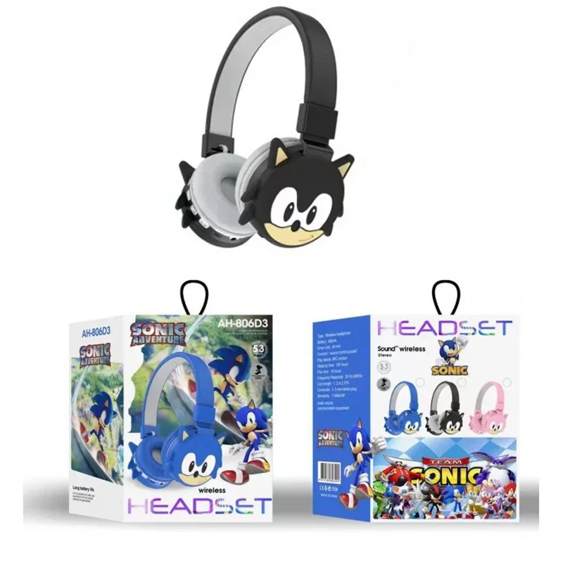 New Sonices Wireless Bluetooth Headphones Children's Headwear Anime Cartoon Cute Wireless Headset Birthday Gifts for Kids Adults New Sonices Wireless Bluetooth Headphones Children's Headwear Anime Cartoon Cute Wireless Headset Birthday Gifts for Kids Adults