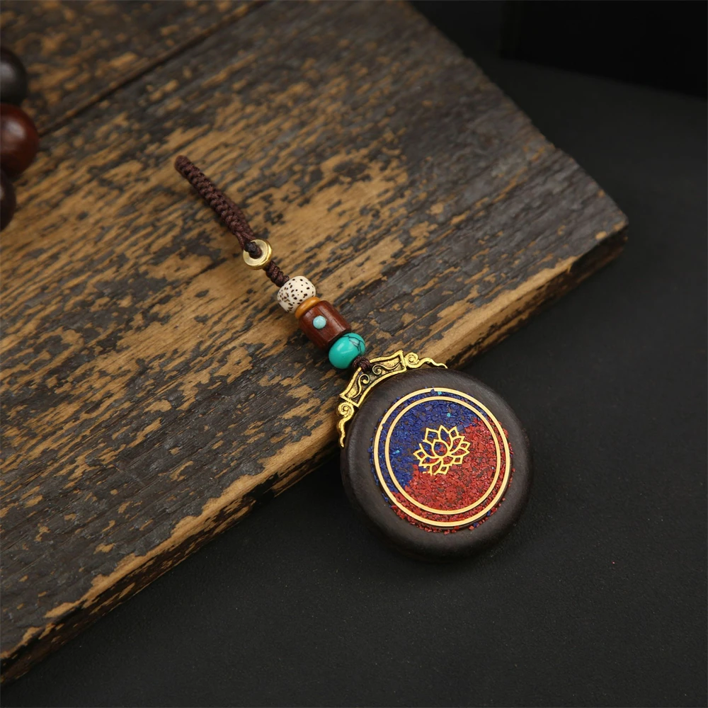 Chinese Sandalwood Lotus Keychain Lucky Charm Unisex Handmade Wooden Bag Pendant Gift for Men Women Vintage Jewelry Accessories Chinese Sandalwood Lotus Keychain Lucky Charm Unisex Handmade Wooden Bag Pendant Gift for Men Women Vintage Jewelry Accessories