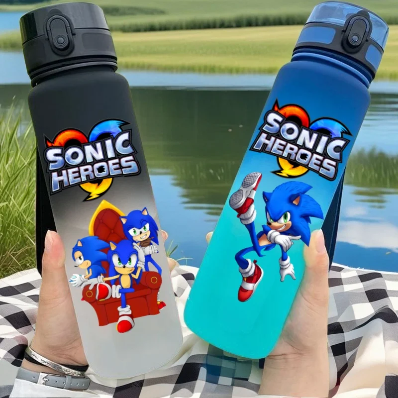 650ML Hedgehog Anime Characters Water Cup Portable Children's Outdoor Large Capacity Plastic Antidrip Water Bottle 650ML Hedgehog Anime Characters Water Cup Portable Children's Outdoor Large Capacity Plastic Antidrip Water Bottle