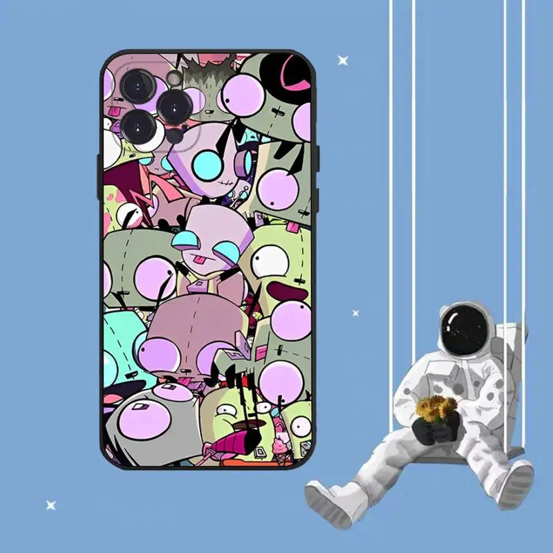 Invader Zim Phone Case For iPhone 8 7 6 6S Plus X SE 2020 XR XS 14 11 12 13 Mini Pro Max Mobile Case Invader Zim Phone Case For iPhone 8 7 6 6S Plus X SE 2020 XR XS 14 11 12 13 Mini Pro Max Mobile Case