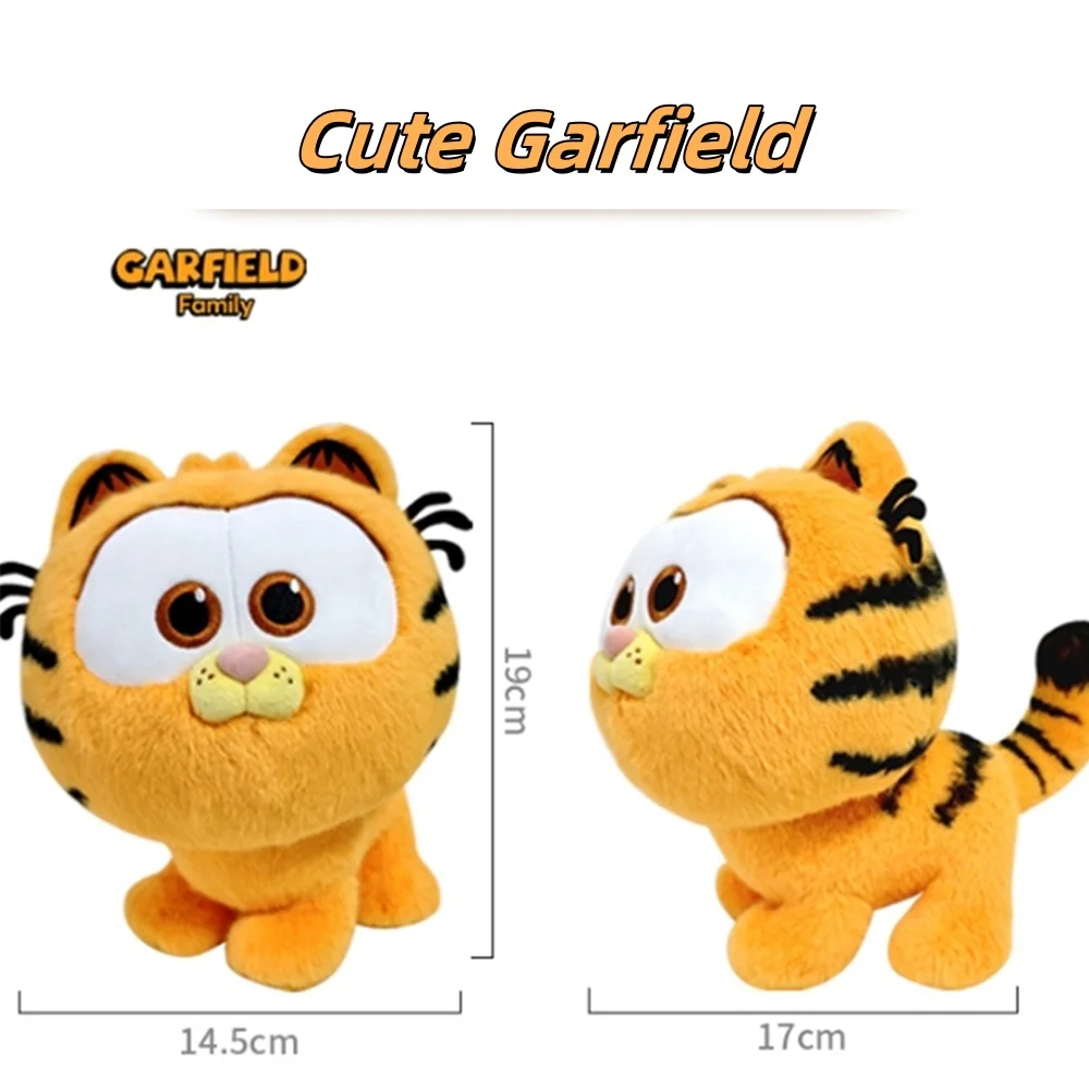 New Garfield Stuffed Plush Doll Kawaii Plushie Keychain Toy Cartoon Anime Cat Plush Decoration Gift New Garfield Stuffed Plush Doll Kawaii Plushie Keychain Toy Cartoon Anime Cat Plush Decoration Gift