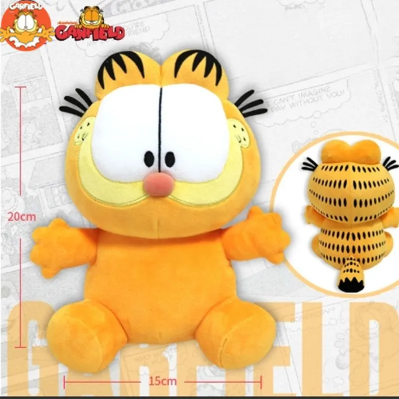 New Garfield Stuffed Plush Doll Kawaii Plushie Keychain Toy Cartoon Anime Cat Plush Decoration Gift New Garfield Stuffed Plush Doll Kawaii Plushie Keychain Toy Cartoon Anime Cat Plush Decoration Gift
