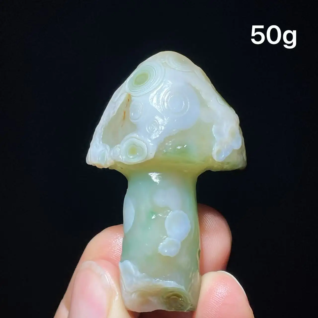 Natural  Agate mushroom Alxa Gobi Eye Mineral Specimen Energy Crystal Chakra Reiki Healing Stone Garden Decor
